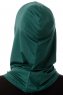 Logo Plain - Hijab Al Amira One-Piece Vert Foncé