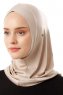 Logo Cross - Hijab Al Amira One-Piece Taupe Clair