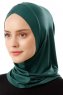 Logo Cross - Hijab Al Amira One-Piece Vert Foncé