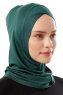 Logo Cross - Hijab Al Amira One-Piece Vert Foncé
