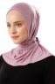Sportif Plain - Hijab Pratique Viscose Violet