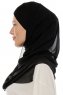 Alara Cross - Hijab Chiffon One Piece Noir