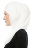 Alara Cross - Hijab Chiffon One Piece Crème
