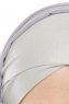 Alara Cross - Hijab Chiffon One Piece Gris Clair