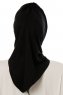 Isra Cross - Hijab One-Piece Viscose Noir