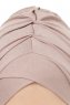 Isra Cross - Hijab One-Piece Viscose Gris Pierre