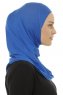Hanfendy Plain Logo - Hijab One-Piece Bleu