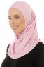Hanfendy Plain Logo - Hijab One-Piece Rose