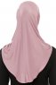 Hanfendy Plain Logo - Hijab One-Piece Violet