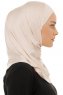 Hanfendy Plain Logo - Hijab One-Piece Poudre