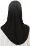 Hanfendy Cross Logo - Hijab One-Piece Noir