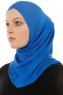 Hanfendy Cross Logo - Hijab One-Piece Bleu