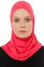 Hanfendy Cross Logo - Hijab One-Piece Fuchsia
