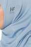 Hanfendy Cross Logo - Hijab One-Piece Bleu Clair