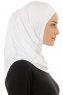 Micro Plain - Hijab One-Piece Blanc