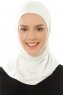 Micro Plain - Hijab One-Piece Crème