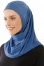 Micro Plain - Hijab One-Piece Indigo
