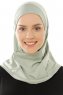 Micro Plain - Hijab One-Piece Vert