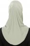 Micro Plain - Hijab One-Piece Vert