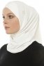 Micro Cross - Hijab One-Piece Crème