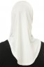 Micro Cross - Hijab One-Piece Crème