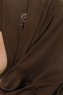 Micro Cross - Hijab One-Piece Marron