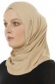 Micro Cross - Hijab One-Piece Beige - Ecardin