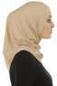 Micro Cross - Hijab One-Piece Beige - Ecardin