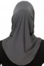 Micro Cross - Hijab One-Piece Anthracite
