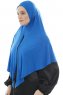 Ajda - Hijab Zip Bleu