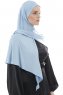 Ajda - Hijab Zip Bleu Clair