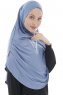 Roxelana - Hijab Al Amira Indigo Longue
