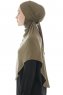 Sefa - Hijab Al Amira Kaki One-Piece