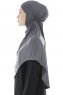 Sefa - Hijab Al Amira Gris Foncé One-Piece