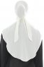 Ebrar - Hijab Al Amira Crepe Chiffon Creme