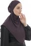 Ebrar - Hijab Al Amira Crepe Chiffon Violet