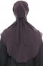 Ebrar - Hijab Al Amira Crepe Chiffon Violet