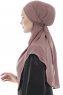 Ebrar - Hijab Al Amira Crepe Chiffon Prune
