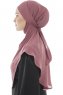 Ebrar - Hijab Al Amira Crepe Chiffon Rose Pink