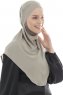 Ebrar - Hijab Al Amira Crepe Chiffon Sand 