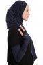 Azize - Pro Scarf Sport Hijab Set Bleu Marin