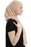 Azize - Pro Scarf Sport Hijab Set Taupe Clair