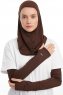Bayda - Pro Sport Hijab Set Marron