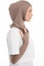 Bayda - Pro Sport Hijab Set Taupe Foncé