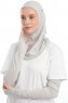 Bayda - Pro Sport Hijab Set Gris Clair