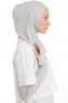 Bayda - Pro Sport Hijab Set Gris Clair