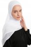 Eylem - Hijab Chiffon One Piece Blanc