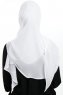Eylem - Hijab Chiffon One Piece Blanc