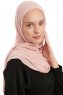 Eylem - Hijab Chiffon One Piece Vieux Rose