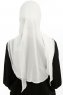 Sahar - Hijab Chiffon One Piece Crème